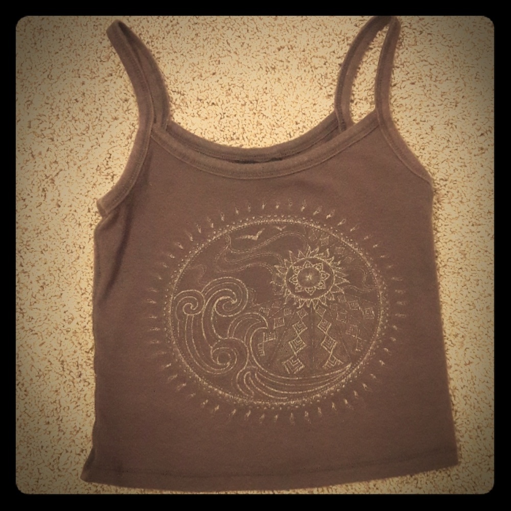 AEROPOSTALE VINTAGE CROP TANK, GIRL'S SIZE XS